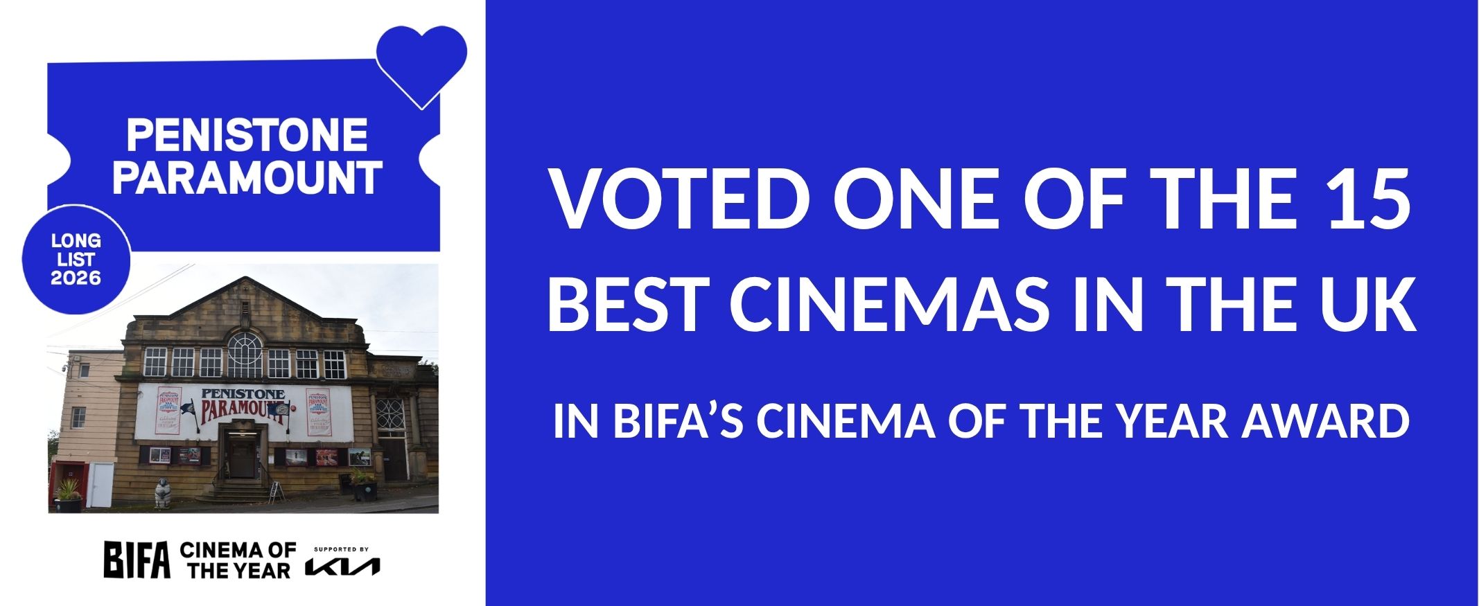 BIFA Cinema Of The Year Award